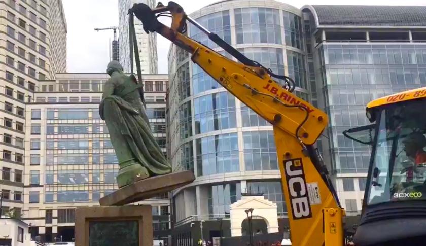 Retiran Estatuas De Esclavistas En Varias Ciudades Del Mundo Video Los Angeles Times