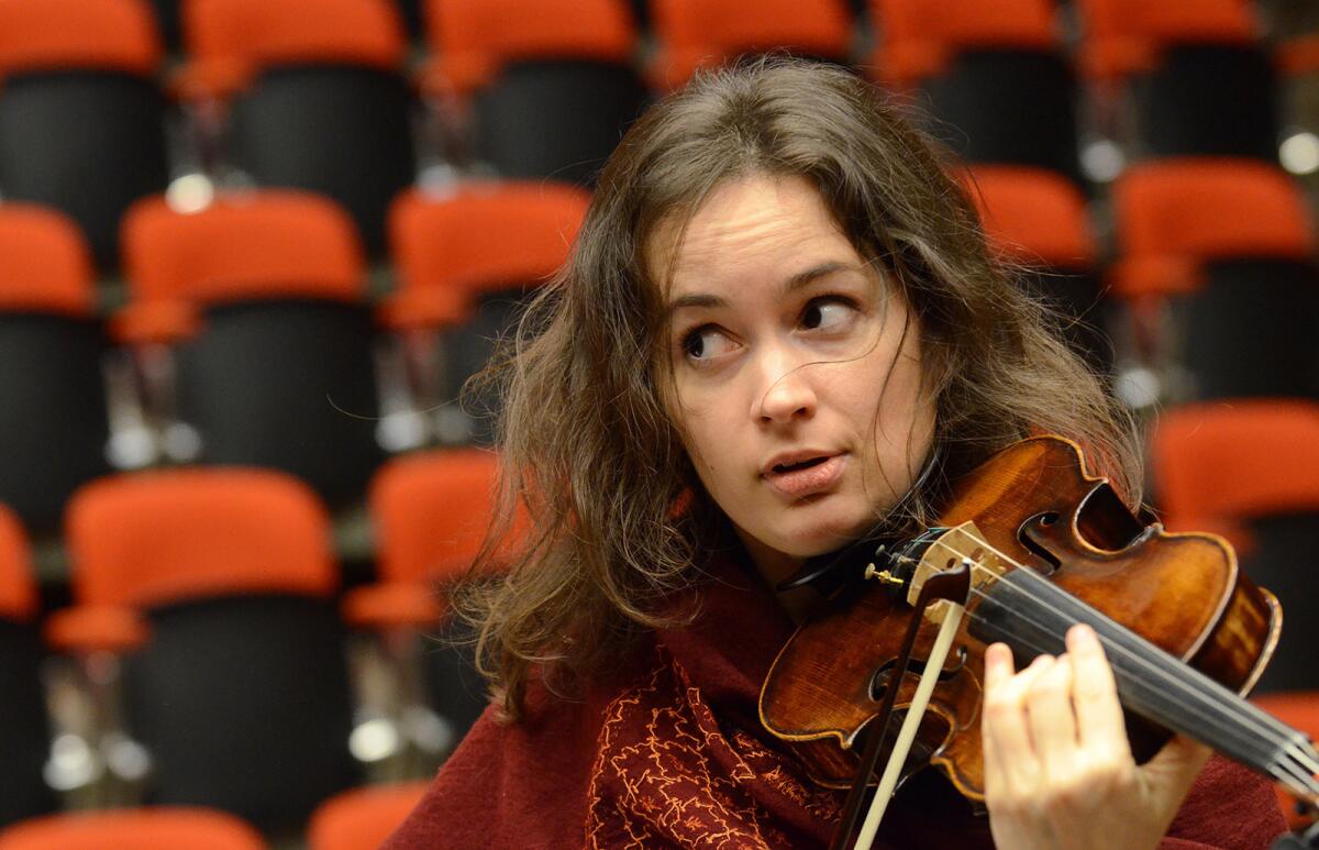 Violinist Patricia Kopatchinskaja is the music director for this year's Ojai Music Festival.