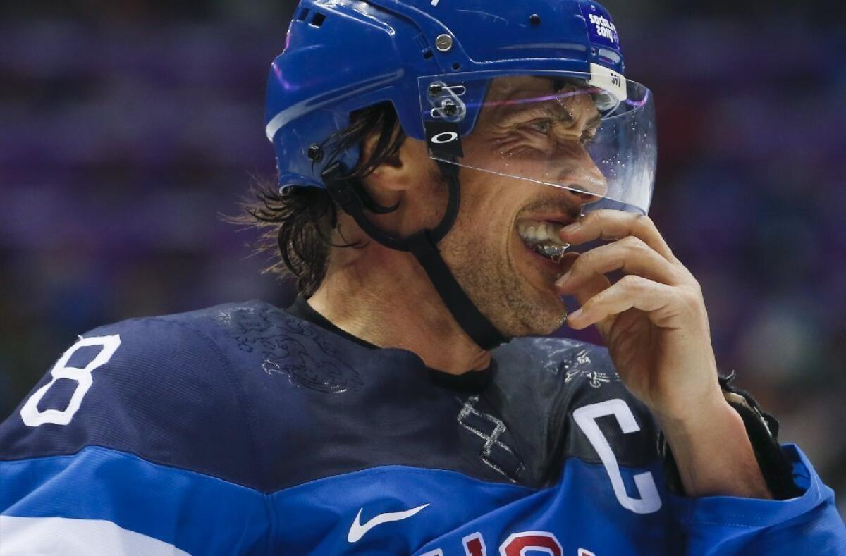 There will be no gold medal for Teemu Selanne this year.