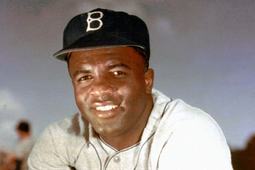 Jackie Robinson in 1952
