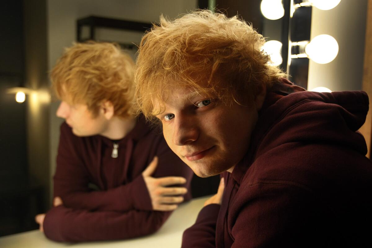 Ed Sheeran's new single is "Sing."