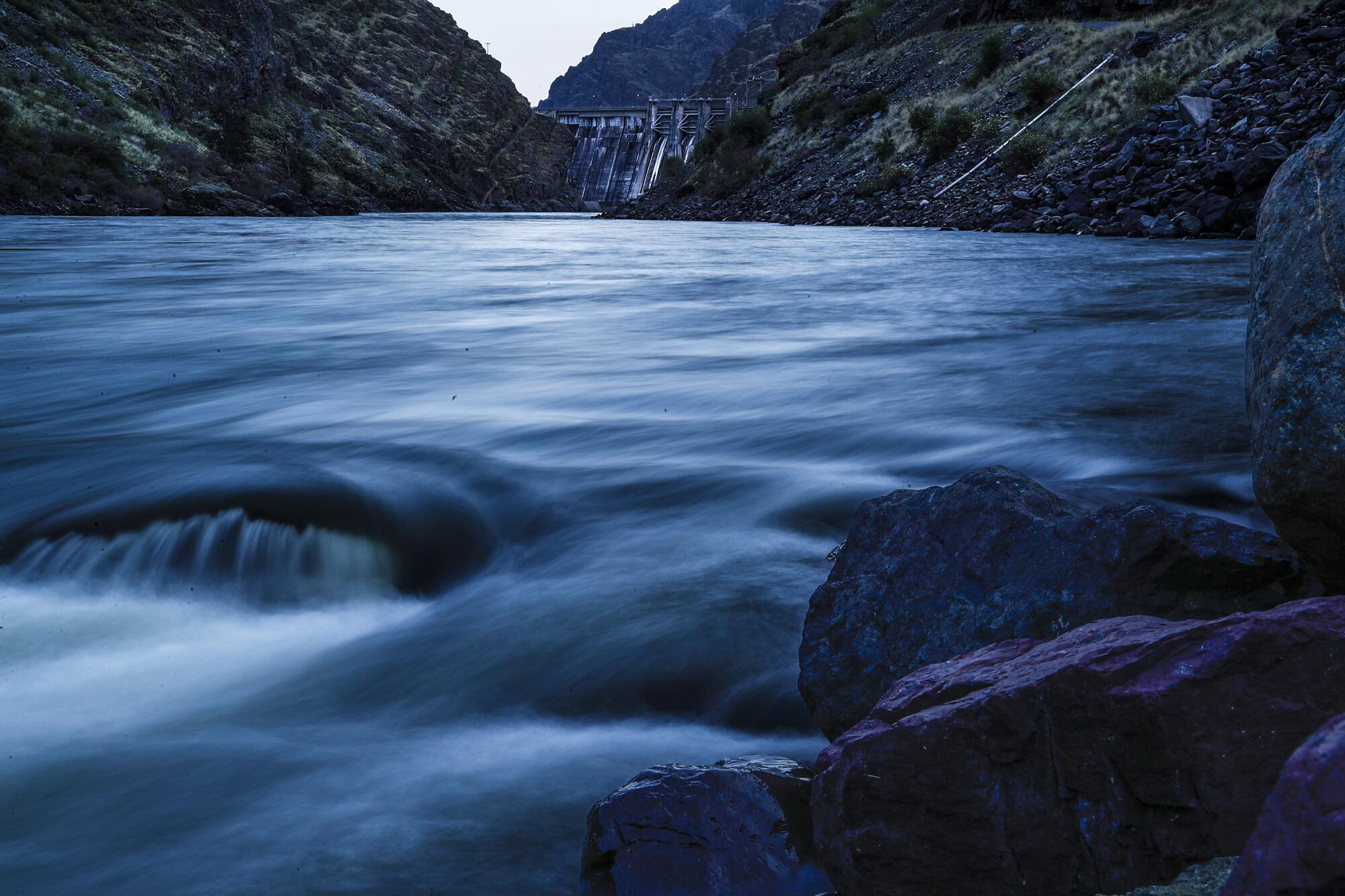 The flow of the Snake River has been fundamentally altered by Hells Canyon Dam.