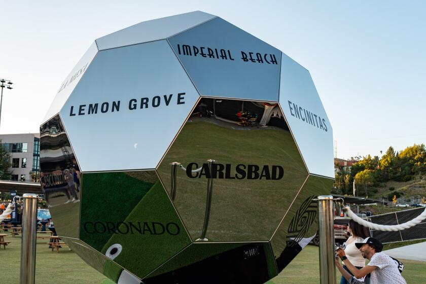 San Diego Football Club’s Chrome Ball Tour brings together soccer, art and culture.