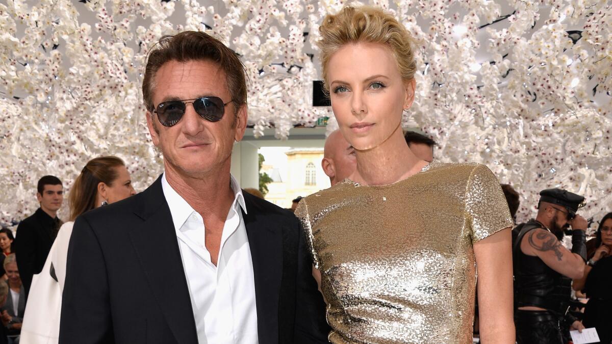 Sean Penn and Charlize Theron, photographed in Paris in July, are rumored to be engaged.