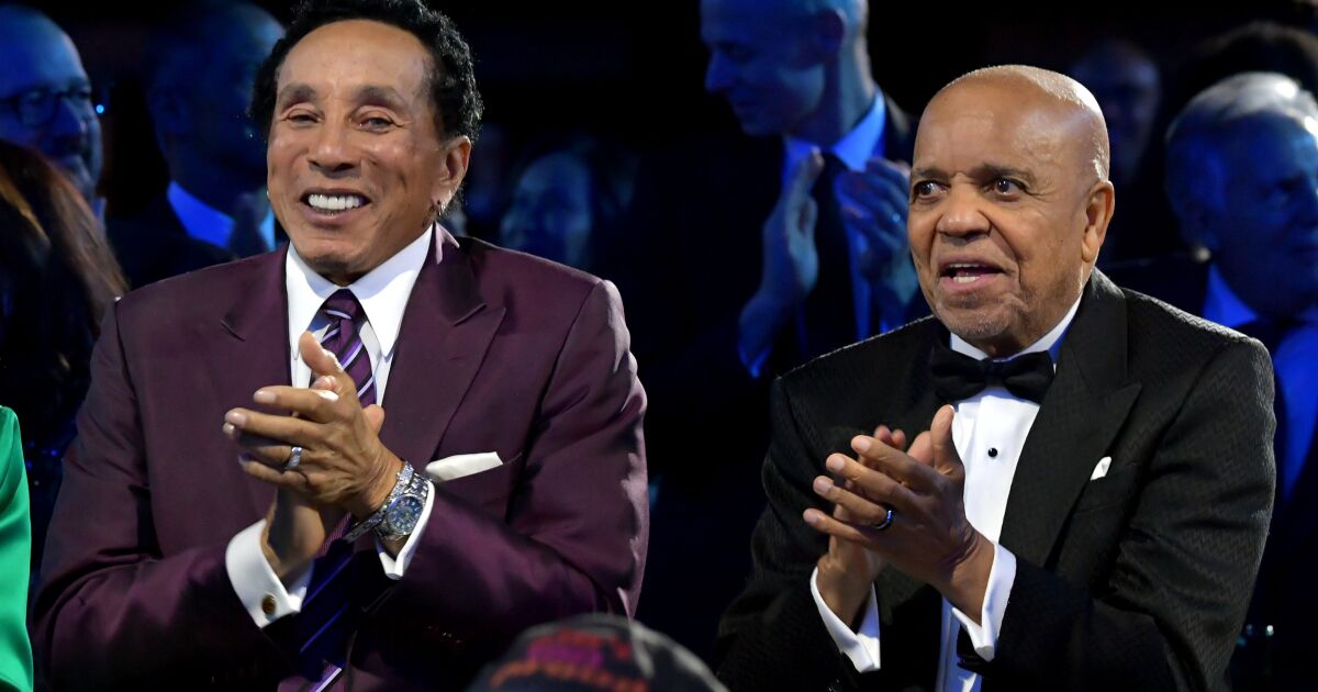 MusiCares honors Motown’s Berry Gordy and Smokey Robinson