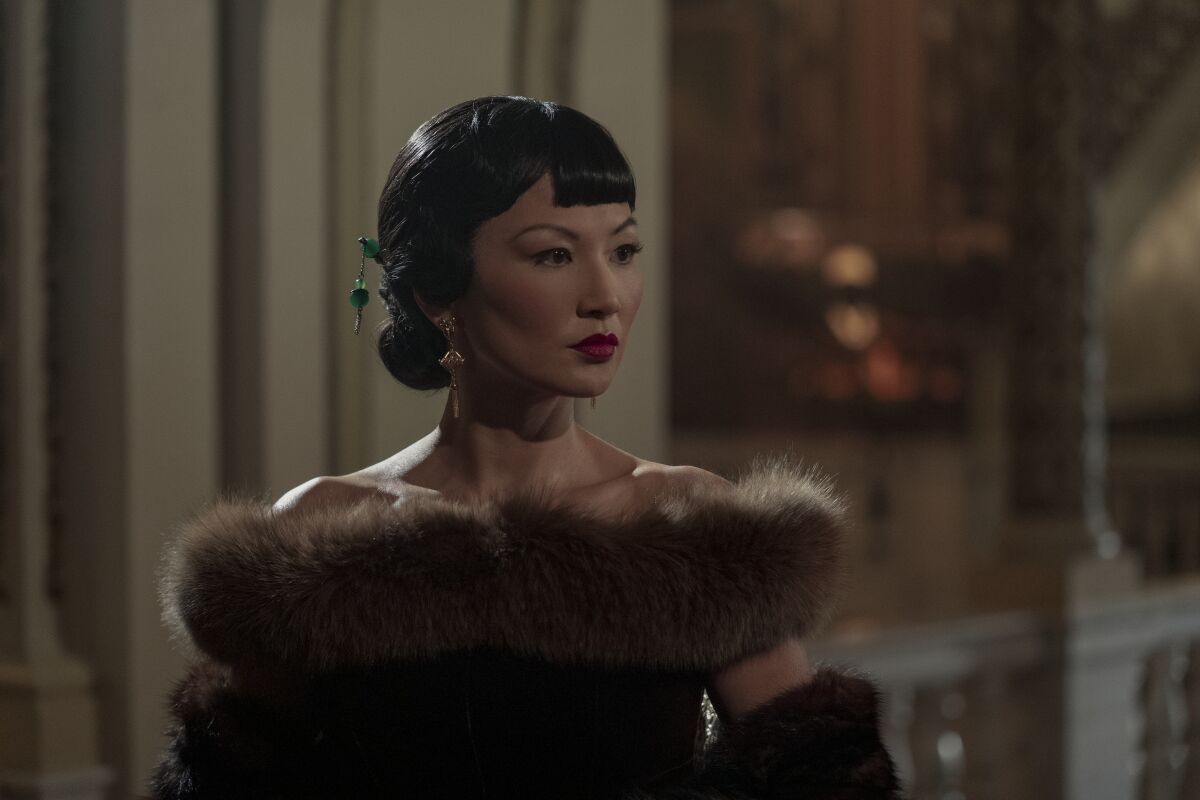 Michelle Krusiec portrays Anna May Wong, Hollywood's first Chinese American movie star.