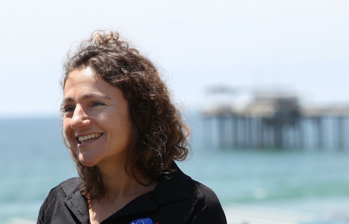 NASA astronaut Jessica Meir earned a doctorate at UC San Diego's Scripps Institution of Oceanography