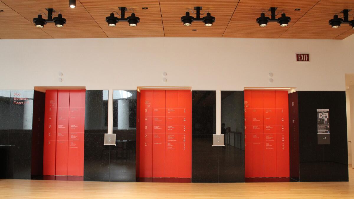 The original Botta-designed building could be very hard, with all of its black granite (in a government hall of records kind of way), but its details also provide an interesting pattern, which have been retained by Snohetta.