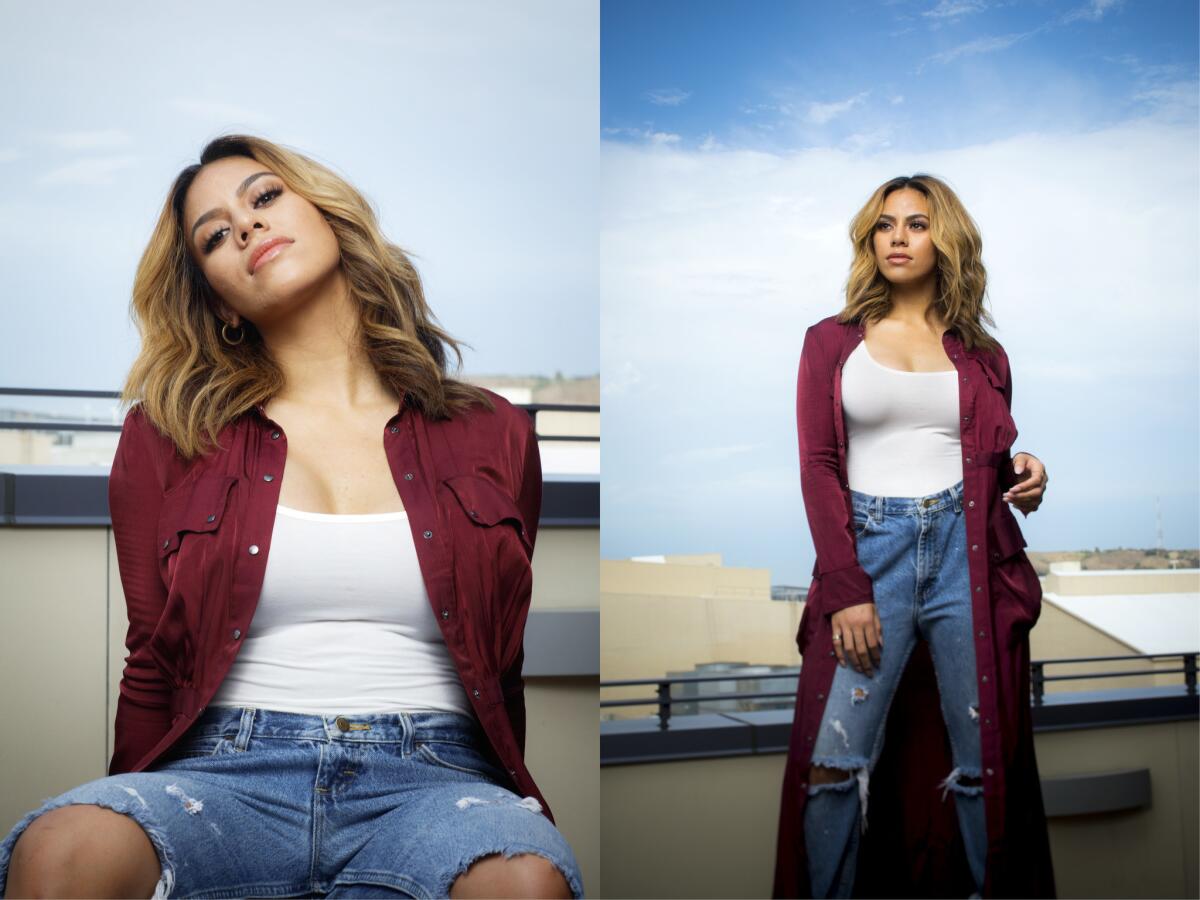 Dinah Jane Hansen. (Jay L. Clendenin / Los Angeles Times)