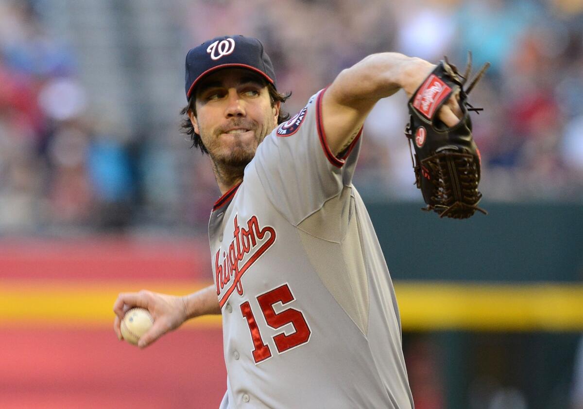 The Dodgers have reached a one-year deal with former Washington Nationals and Angels starting pitcher Dan Haren.