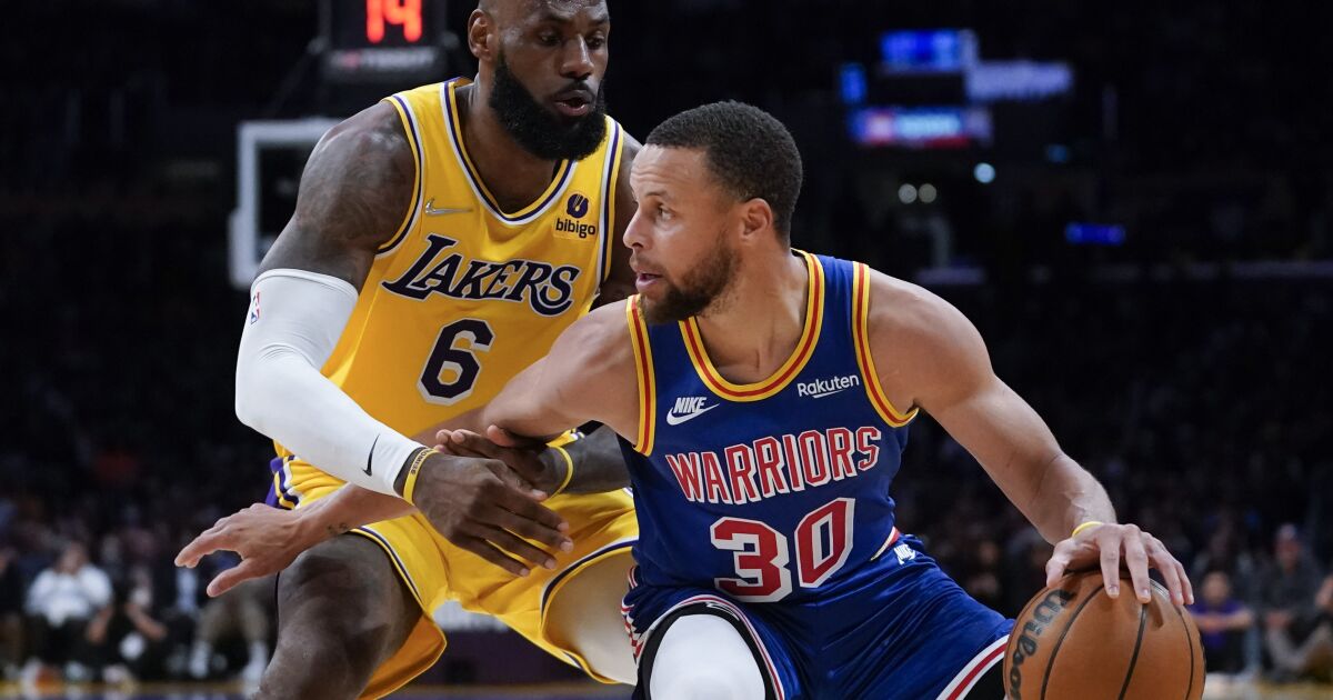 Lakers-Warriors series: Plenty of story lines, but LeBron vs. Steph is No. 1