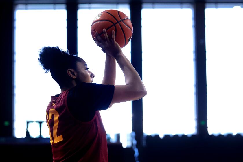 Los Angeles, California December 28, 2023-USC women's basketball player Juju Watkins.