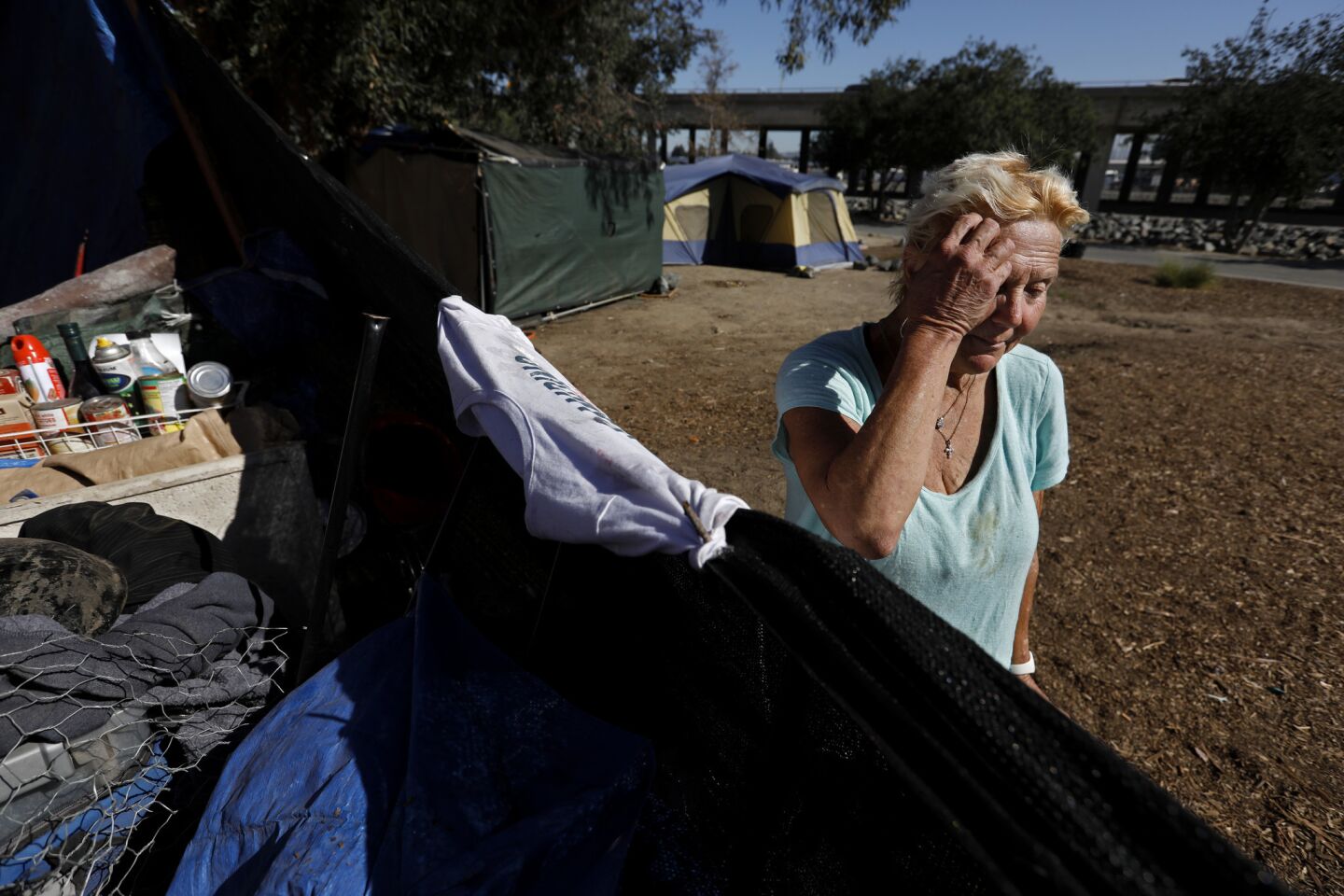 Santa Ana River homeless camps