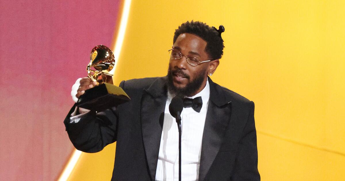 Kendrick Lamar overtakes Jay-Z as most-awarded rapper in Grammys history