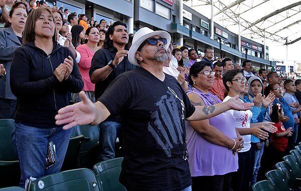 Festival de Esperanza, held at the Home Depot Center in Carson, is evangelist Franklin Graham's first major revival aimed specifically at Latinos living in the U.S. Back to story