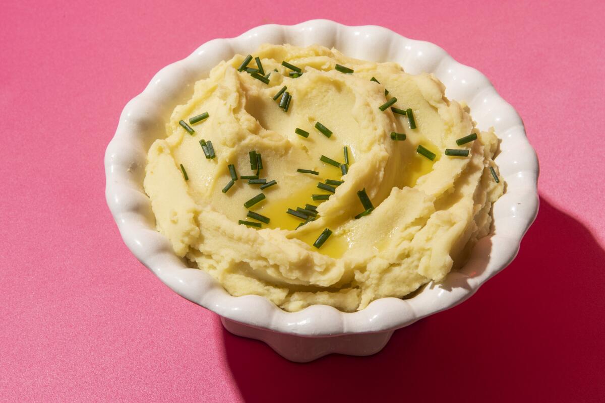 Creamy Leek Mashed Potatoes