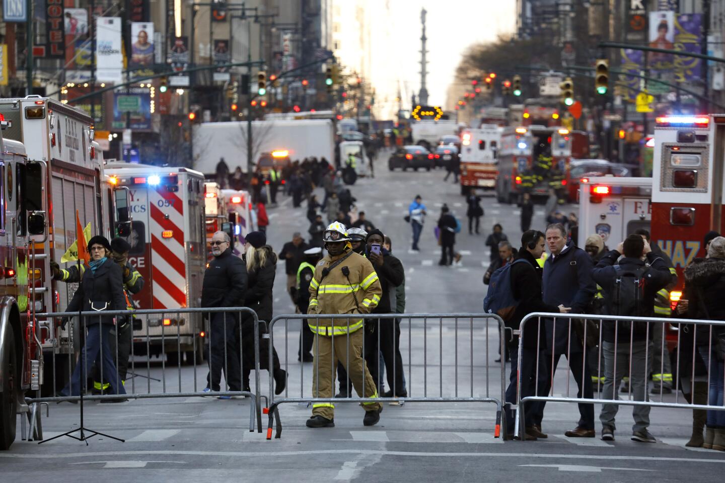 Explosion at Port Authority Bus Terminal