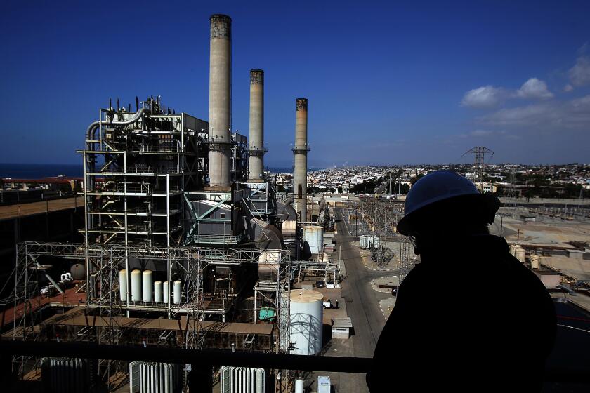 Rick Loomis  Los Angeles Times THE REDONDO BEACH plant is one of four that may be allowed to operate past 2020. Natural gas is California’s largest power source.