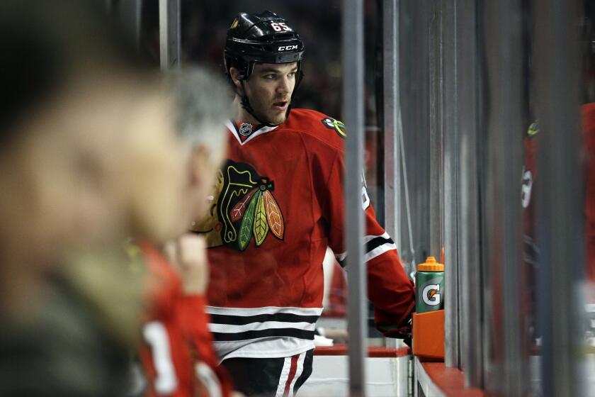 Andrew Shaw is expected to return for Chicago on Saturday when the Blackhawks play the Kings at Staples Center in Game 3 of the Western Conference finals.