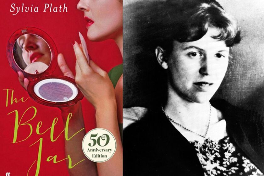 Sylvia Plath and the new edition of her novel "The Bell Jar."