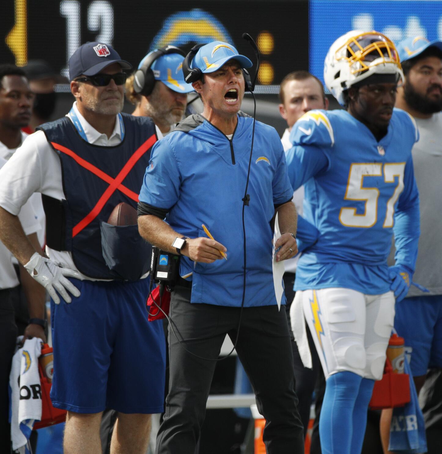 Chargers switching to powder blues as their primary uniform - Los Angeles  Times