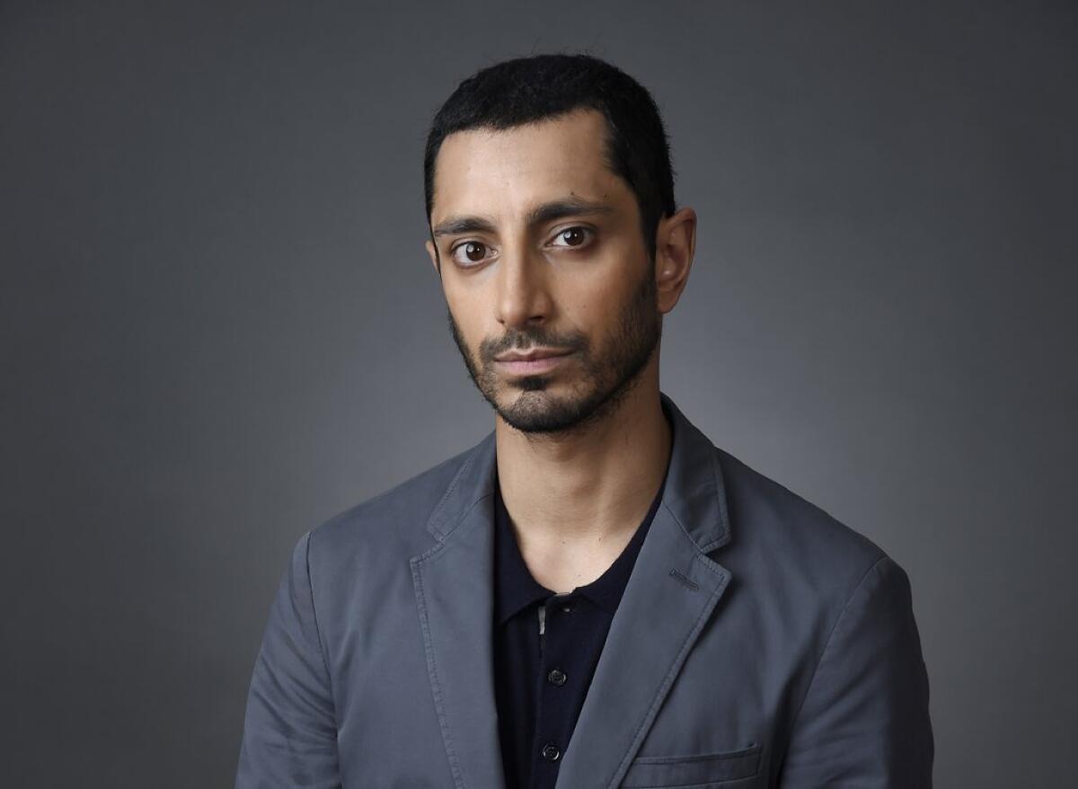 Riz Ahmed, one of the stars of the HBO series "The Night Of, " is shown July 30 at the 2016 Television Critics Assn. Summer Press Tour at the Beverly Hilton in Beverly Hillse .