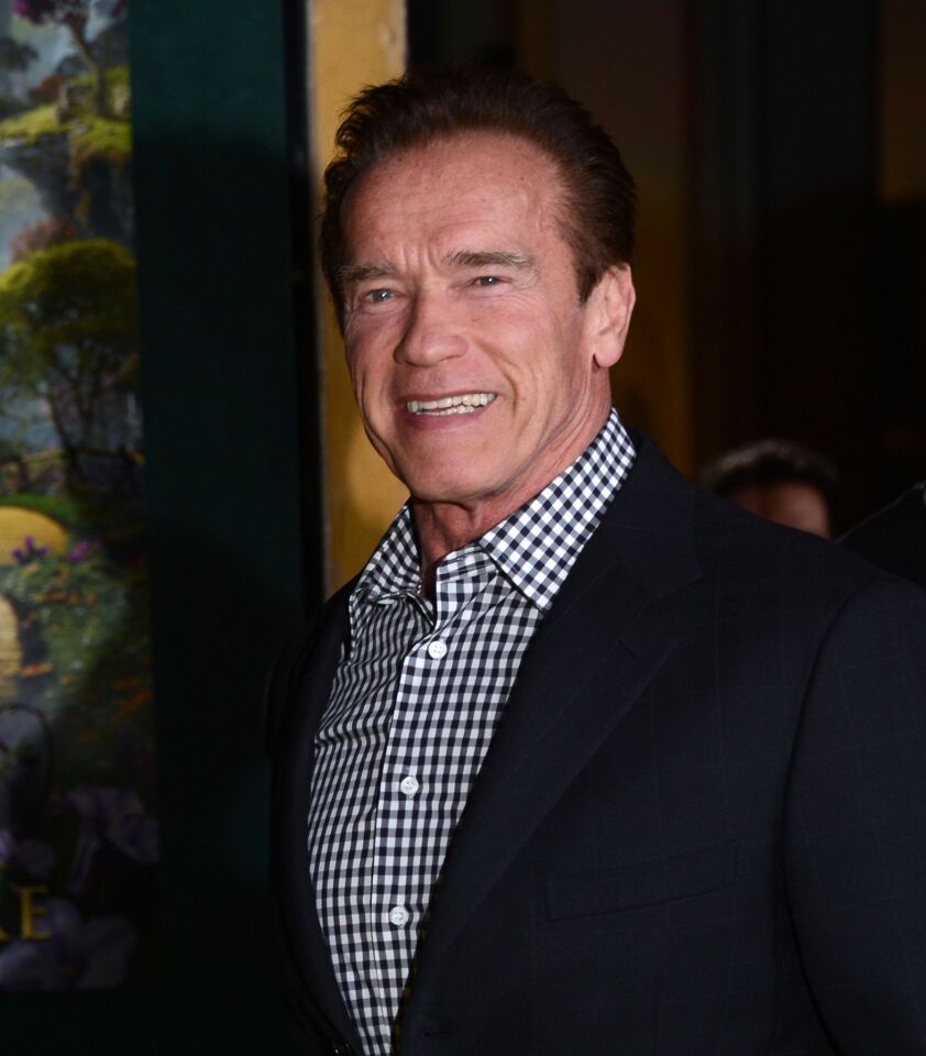 Actor and former Gov. Arnold Schwarzenegger