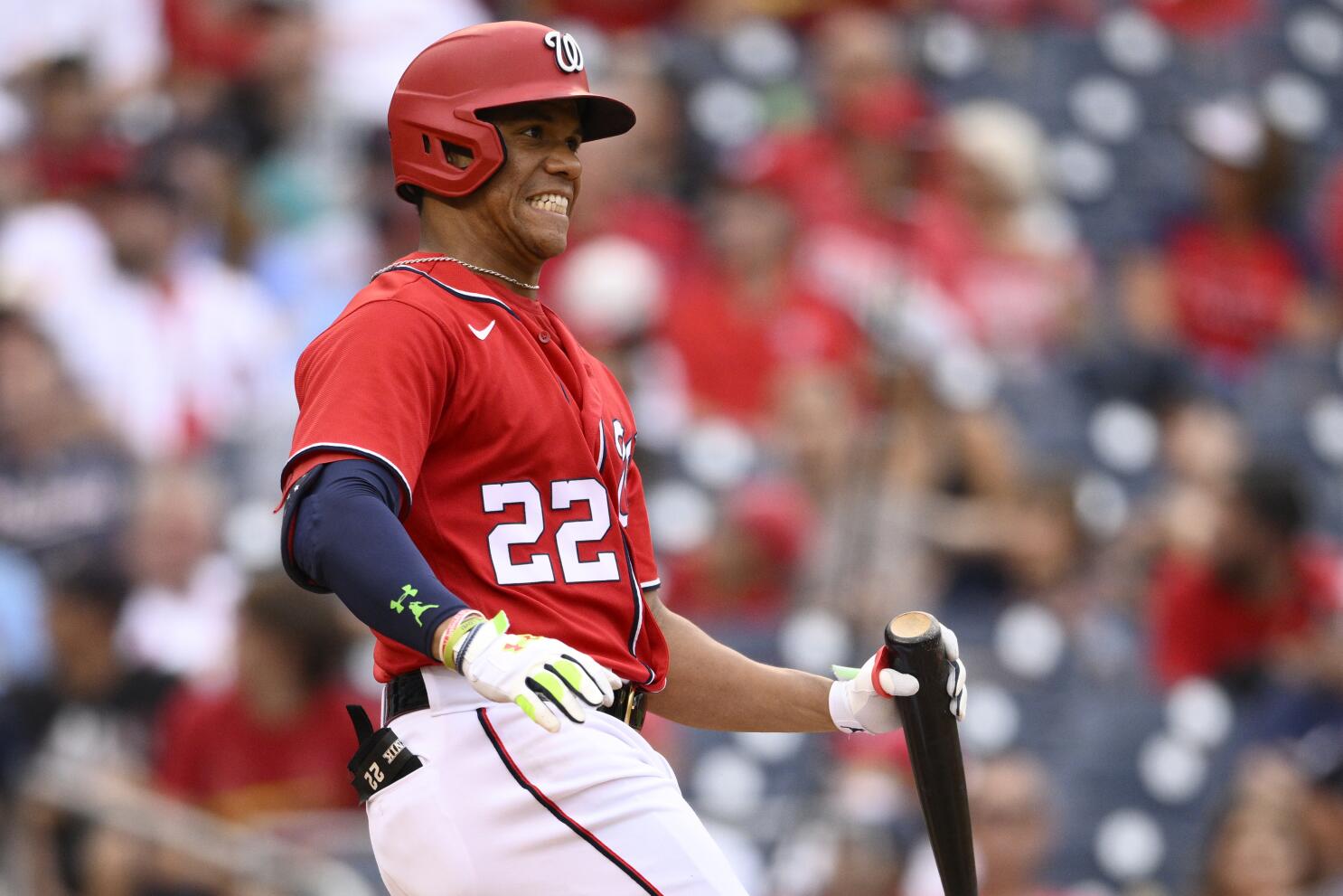 Juan Soto supports Trea Turner at NL Wild Card Game