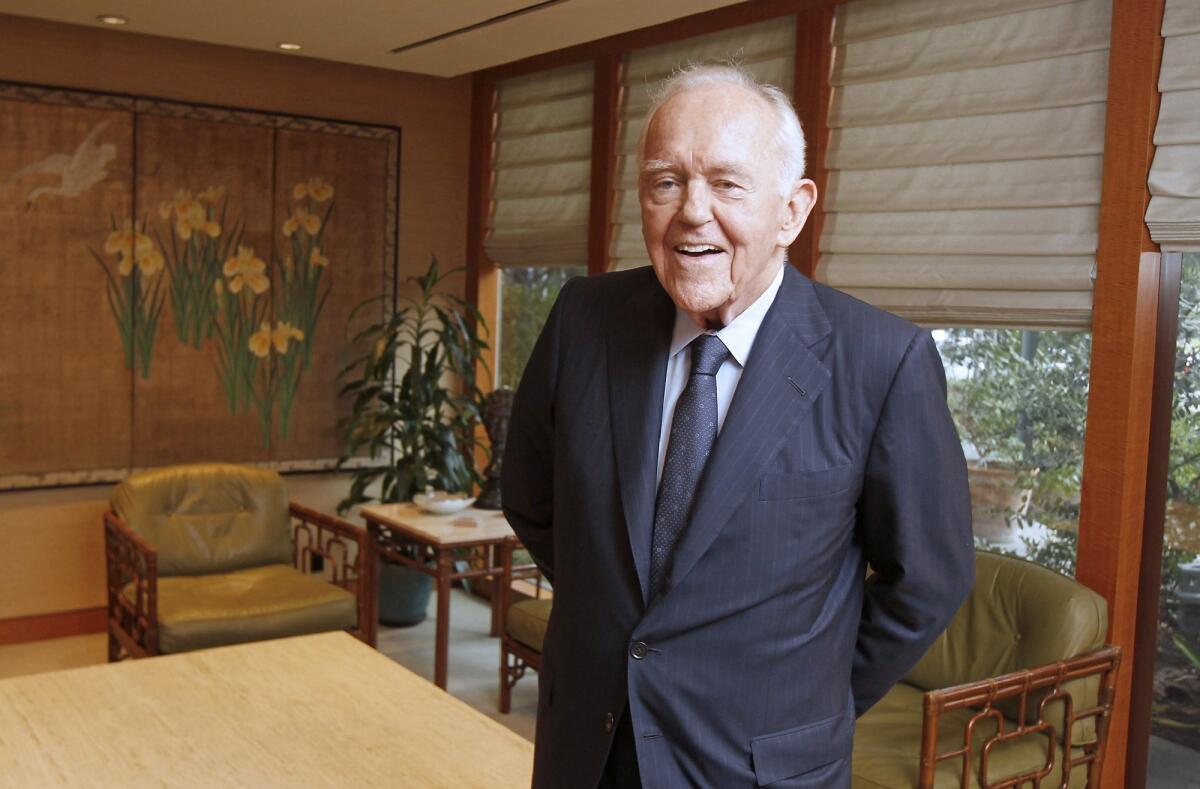 The late O.C. developer and philanthropist is the feature of the documentary, "Henry T. Segerstrom: Imagining the Future."