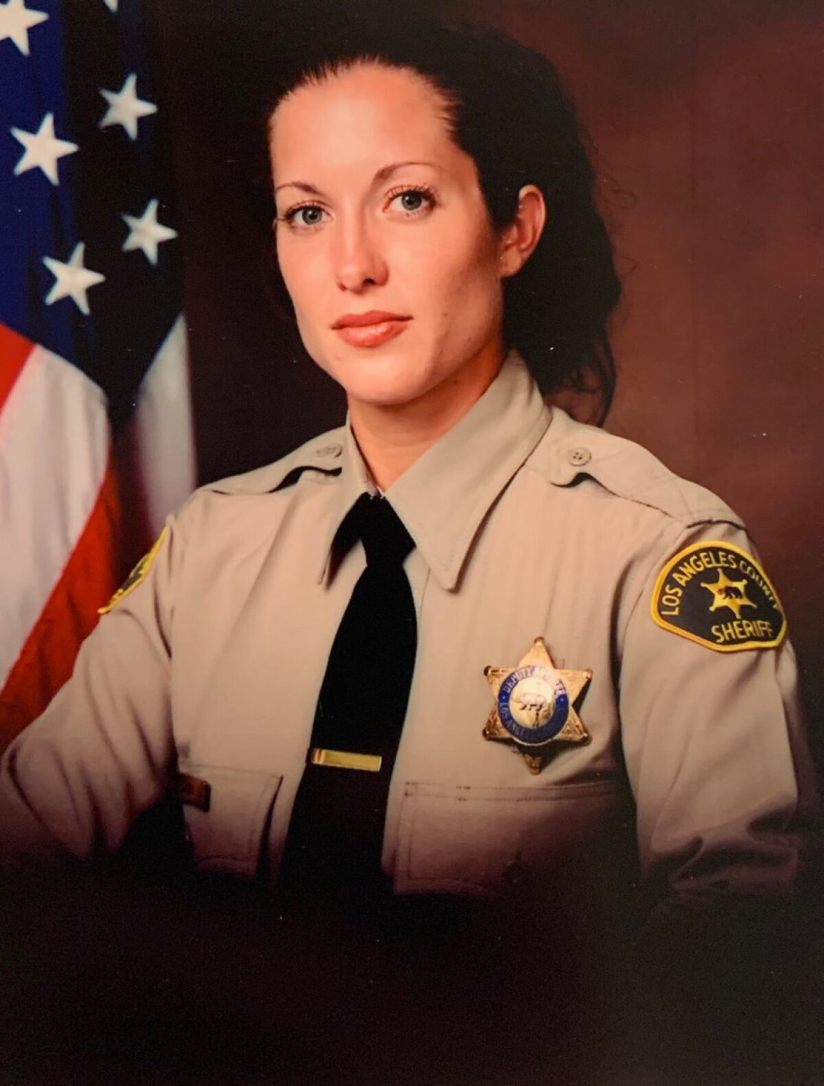 Los Angeles County Sheriff's Department Det. Amber Leist, 41, was struck and killed Sunday in Valley Village while rendering aid to an elderly woman.