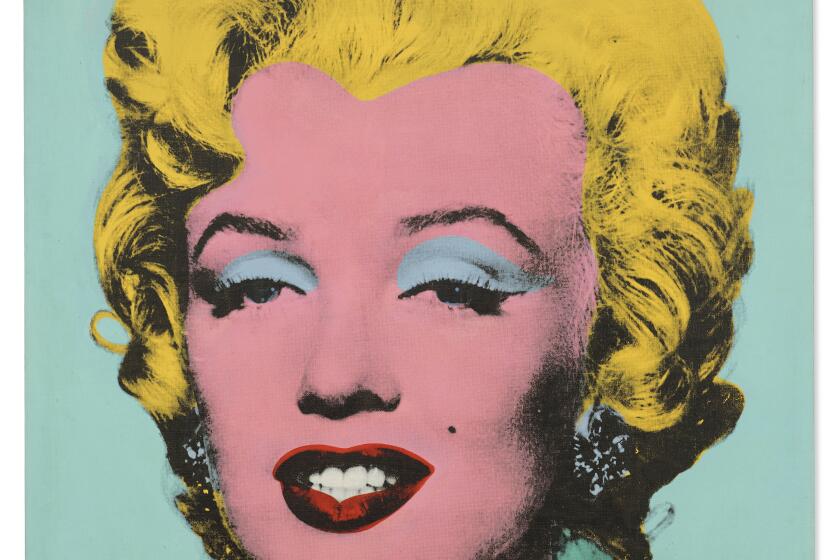 Andy Warhol's "Shot Sage Blue Marilyn" (1964)