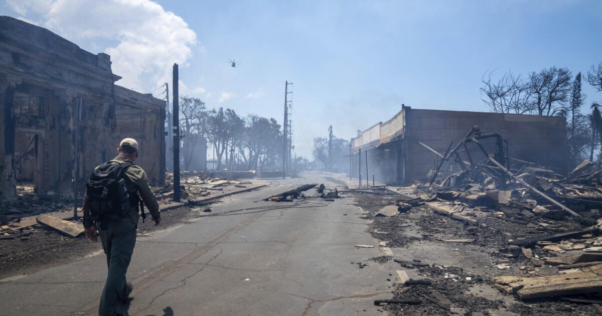 Chaos and terror: failed communications left maui residents trapped by fire. Scores died