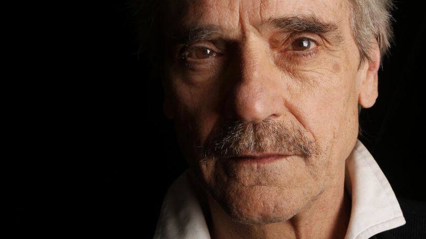 Jeremy Irons photographed at Los Angeles' Chateau Marmont,