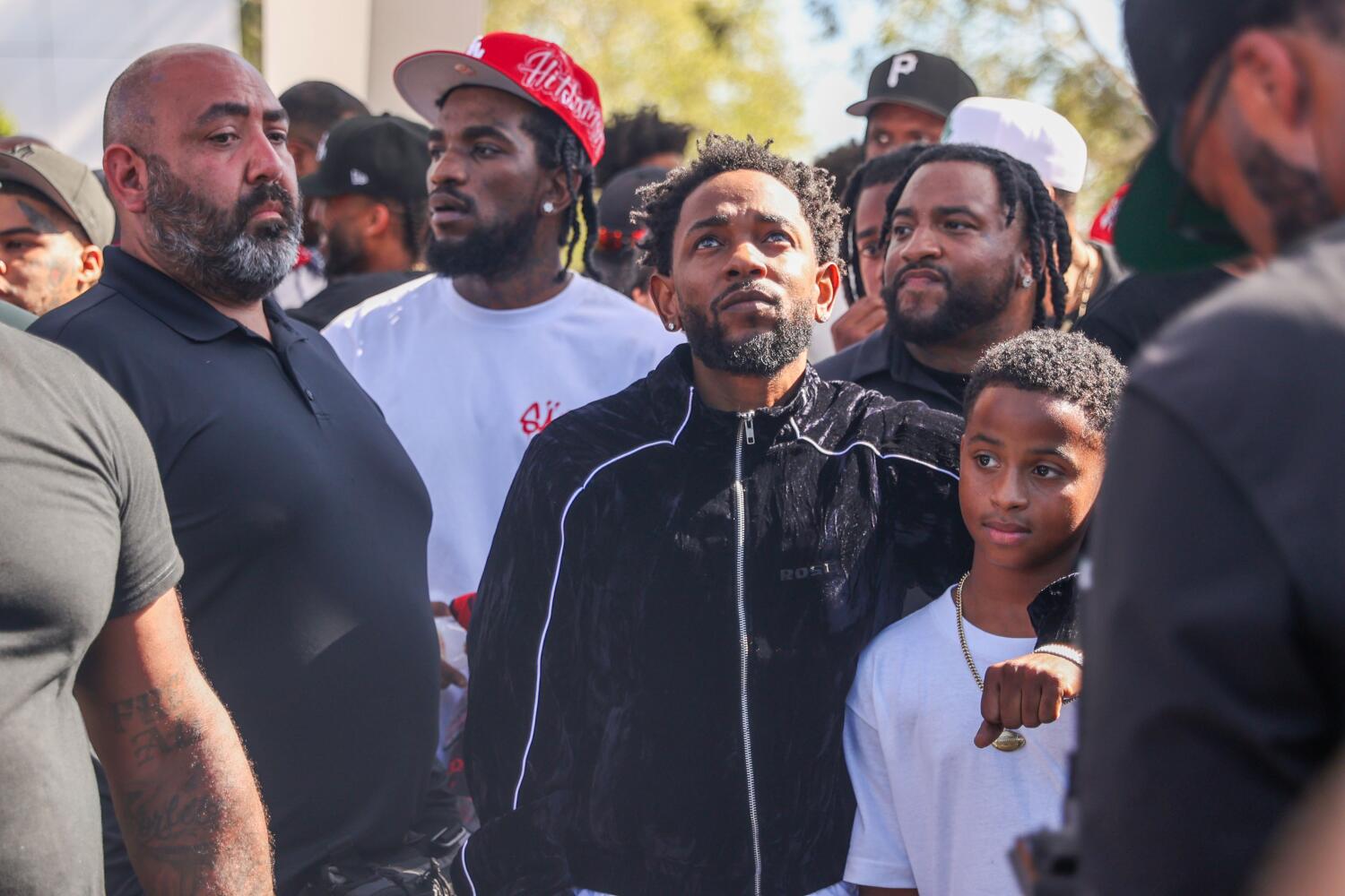 Kendrick Lamar's 'Not Like Us' victory lap: Compton fans pop out for music video shoot
