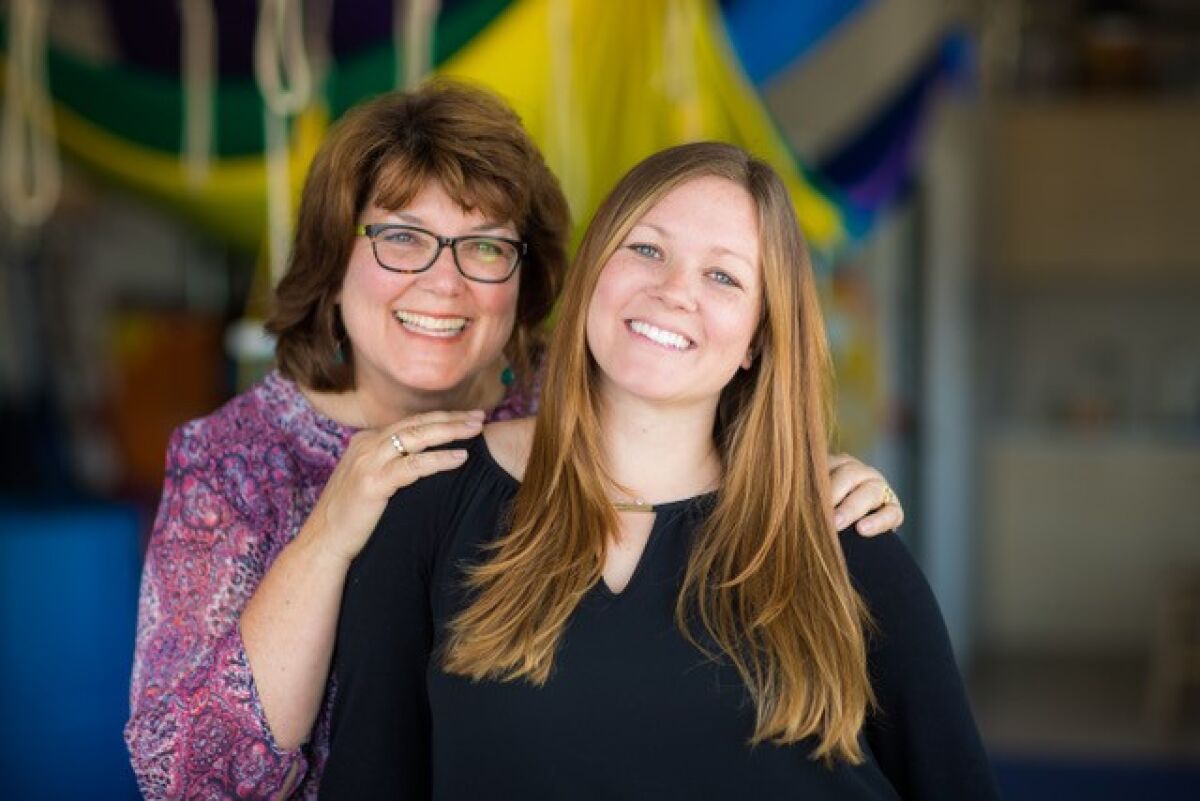 Mother-daughter occupational therapy clinic co-owners, Bobbi Hanna and Megan Jewell