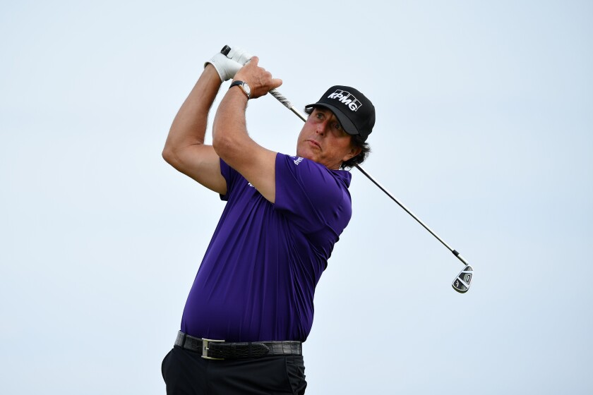 British Open Phil Mickelson gets himself and his game in shape  Los