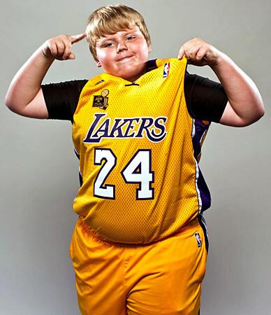 Lakers photo booth