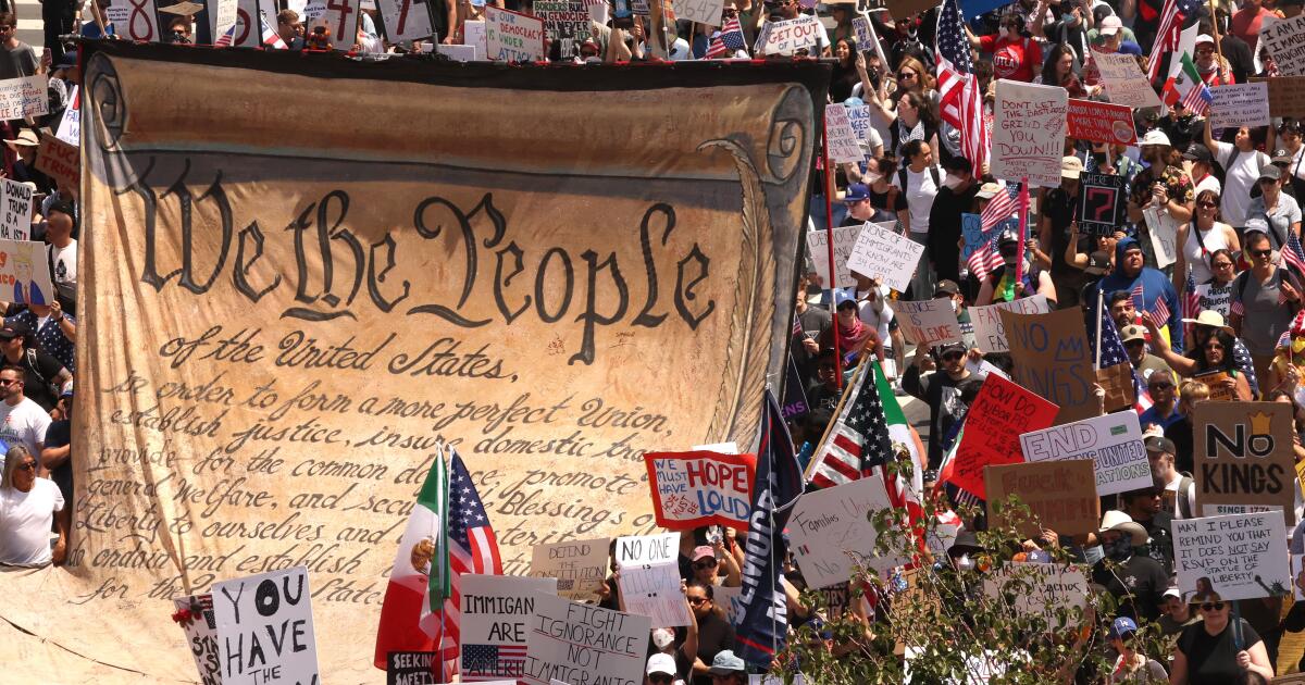 La troisième campagne « No Kings » à travers le pays a conquis les foules. 41 spectacles à Los Angeles