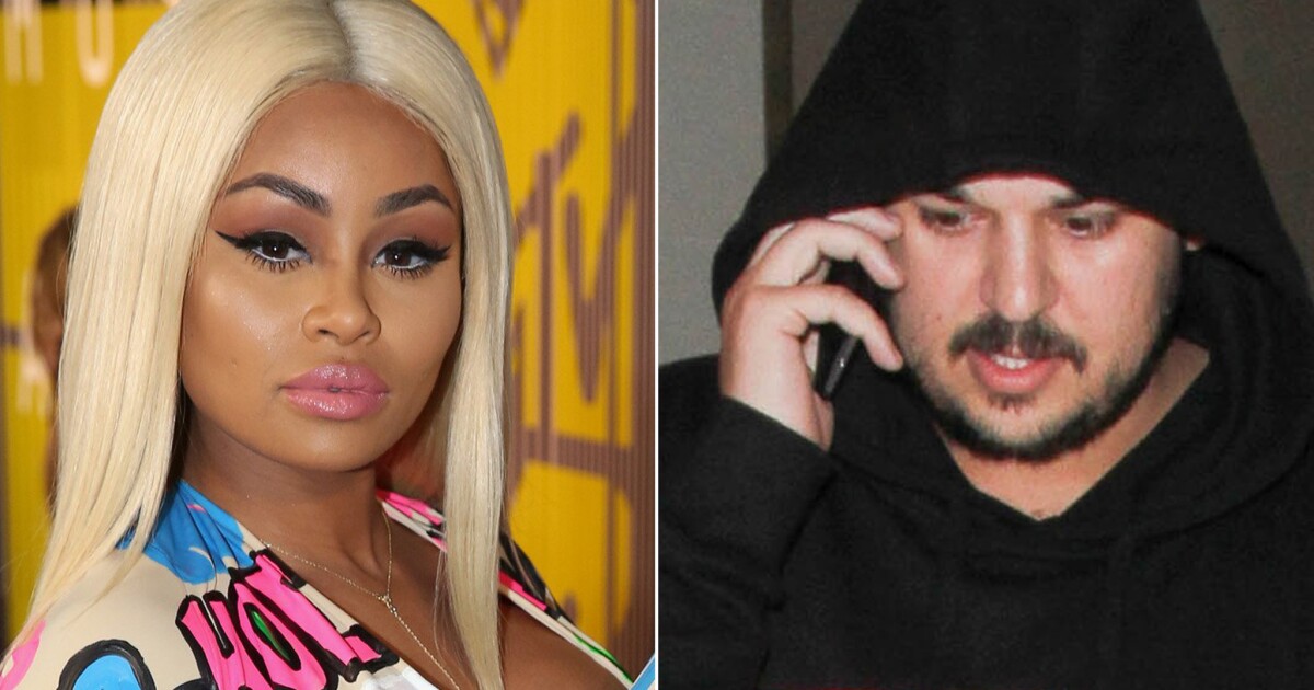 Rob Kardashian And Blac Chyna Are Engaged Los Angeles Times 0775