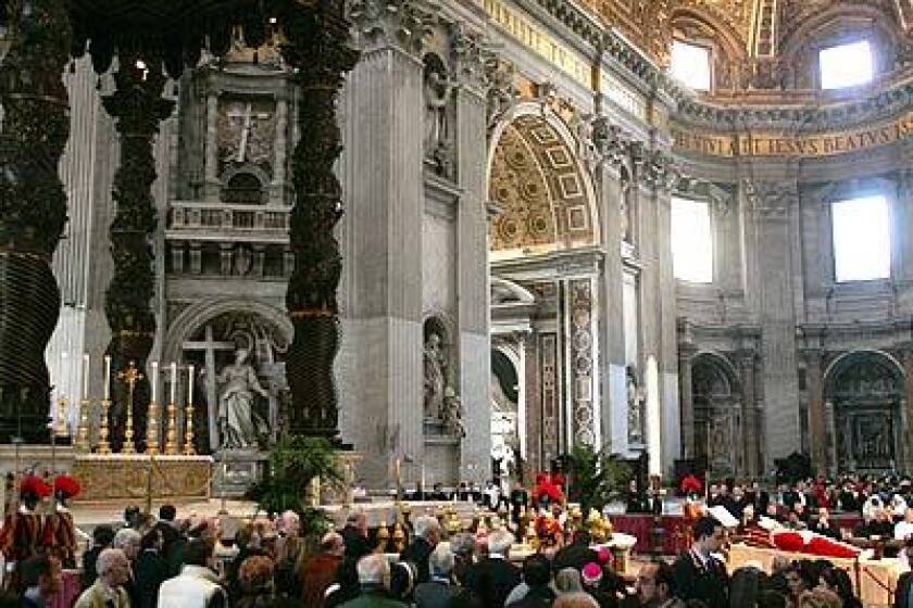 Thousands of Catholics paid their last respects to Pope John Paul II who lies in state in St. Peters Basilica in Vatican City. Many had to wait 8 to 10 hours in line to view the pontiff.