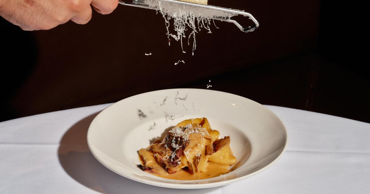 Les meilleurs restaurants italiens de Los Angeles selon le guide 101