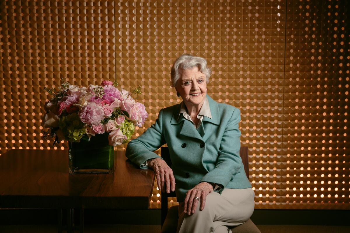 Angela Lansbury, seen in 2014, died Oct. 11 at the age of 96. 