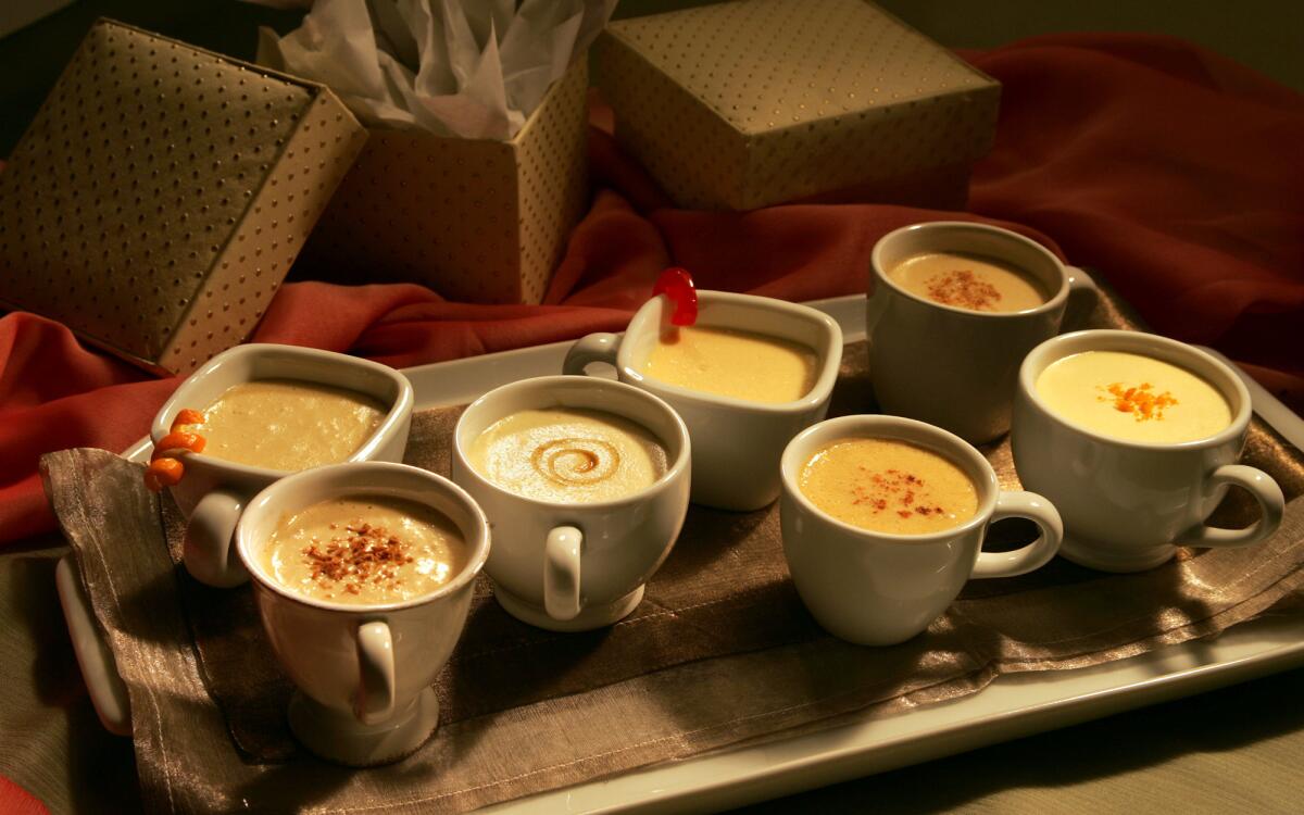 Heavenly eggnog (plus variations)