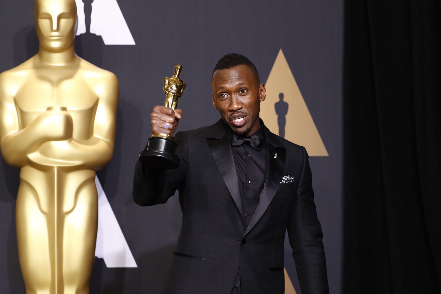 Mahershala Ali won the Oscar for supporting actor for "Moonlight."