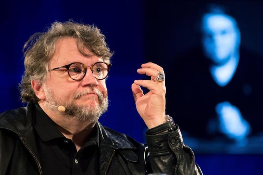 El director mexicano Guillermo del Toro, durante una masterclass. EFE/Archivo