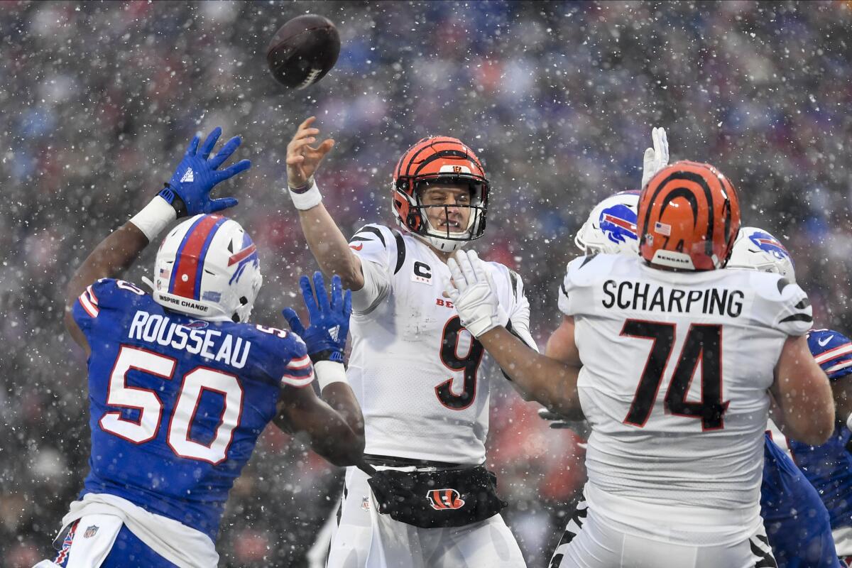 Joe Burrow and the Bengals defeat Bills to reach AFC title game