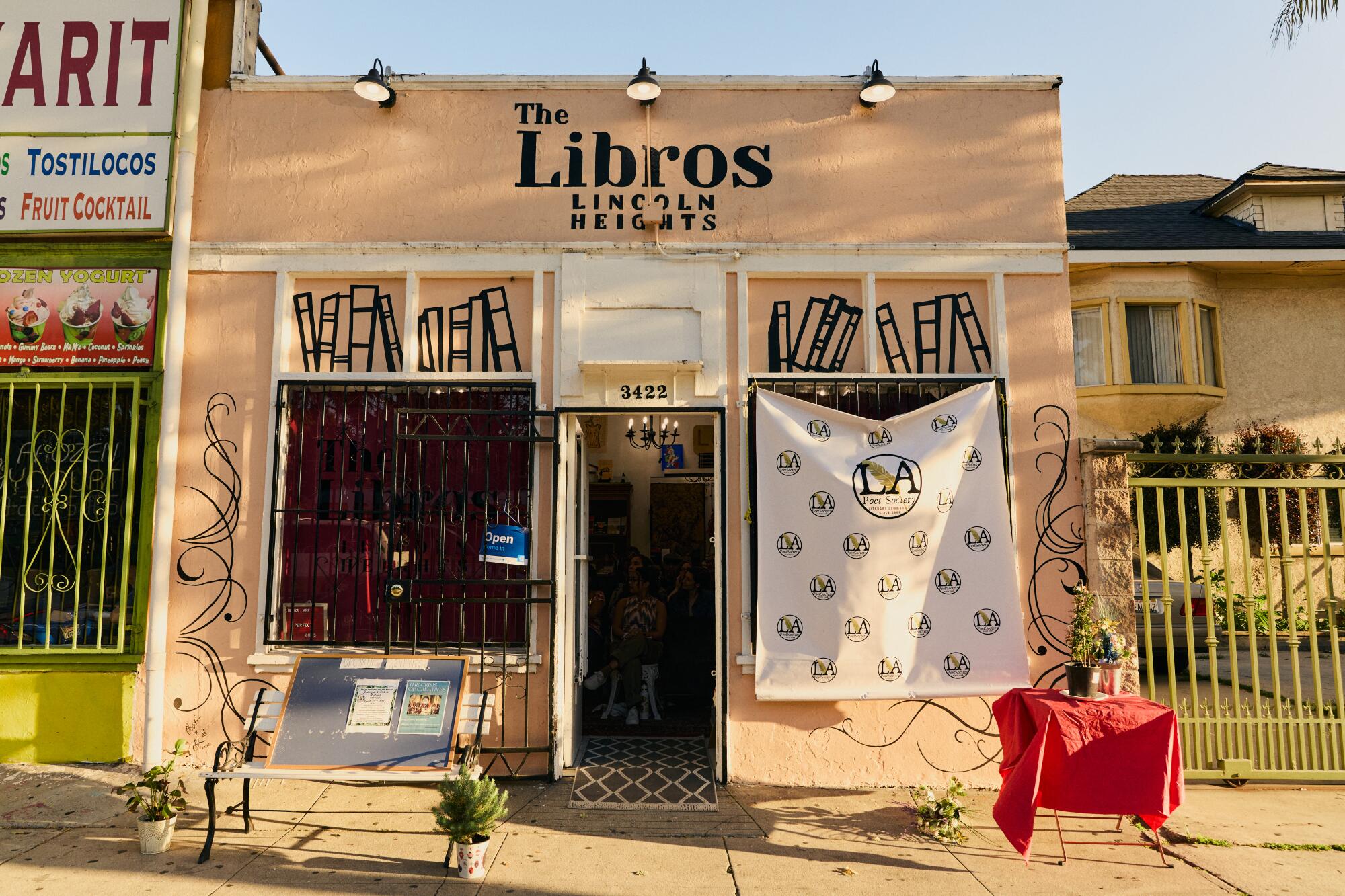 The Libros bookshop.