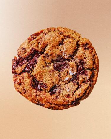 Tahini chocolate chip cookie from Kismet