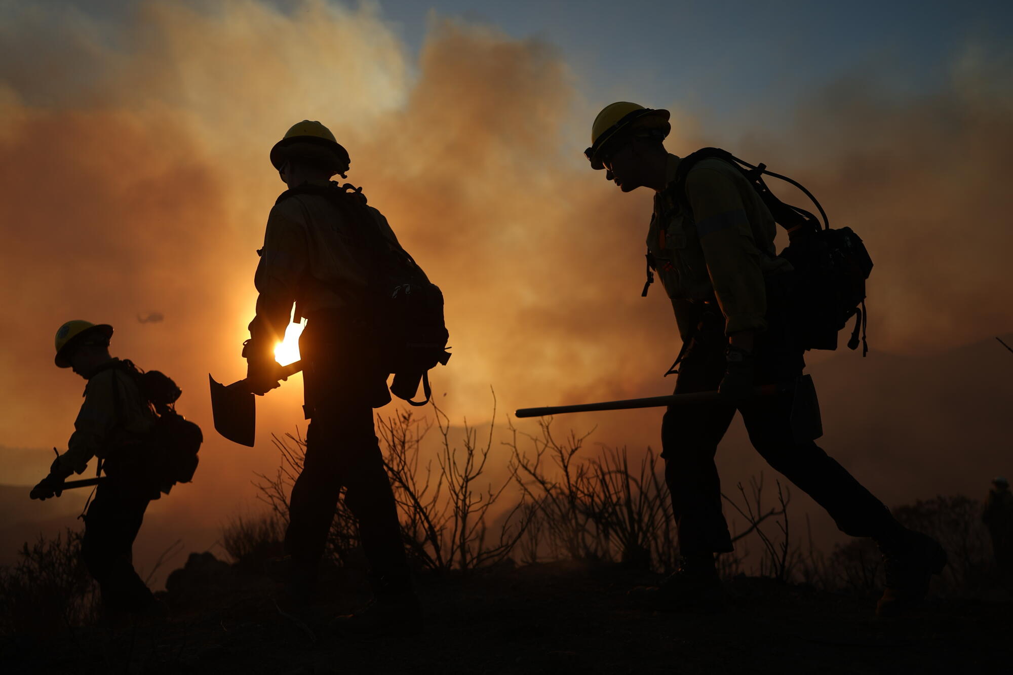 Emergency unit conflict the Bryson fire