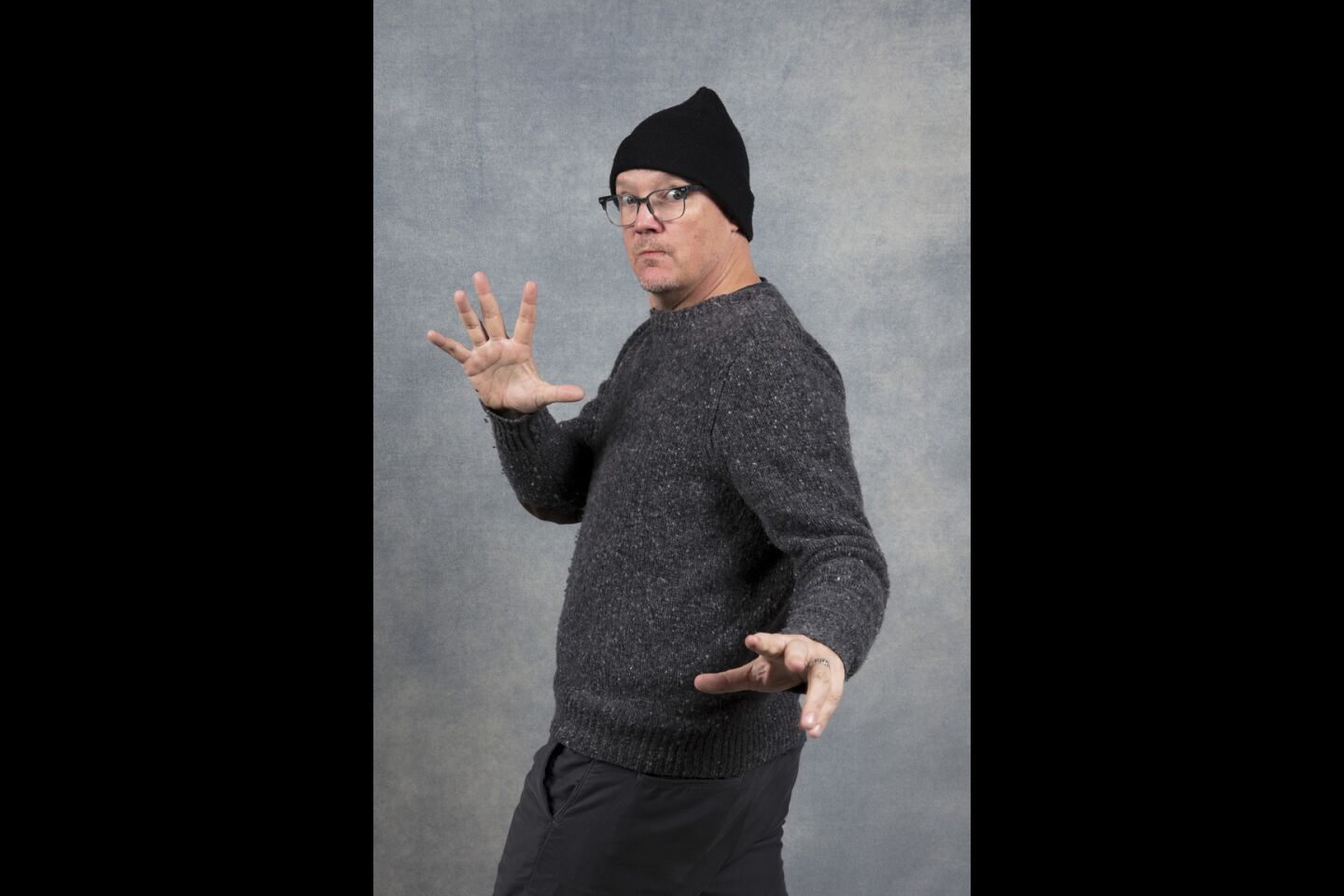 Actor Matthew Lillard, from the film "Halfway There," photographed in the L.A. Times Studio at Chase Sapphire on Main, during the Sundance Film Festival in Park City, Utah, Jan. 22, 2018. (Jay L. Clendenin / Los Angeles Times)